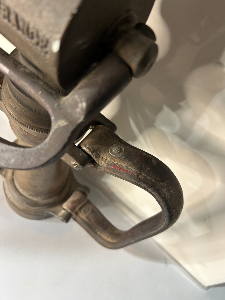 Antique American LaFrance Solid Brass Fire Hose Nozzle Early 1900's eBay