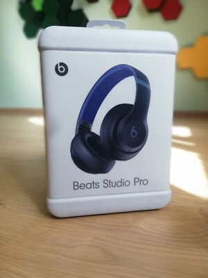 NEU Bose Apple Beats Studio Pro Navy Blue, Over Ear, Noise Cancelling, Wireless