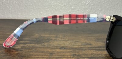 RAY-BAN Wayfarer Sunglasses RB-2140 1146 55-22 3N, Hand Made in