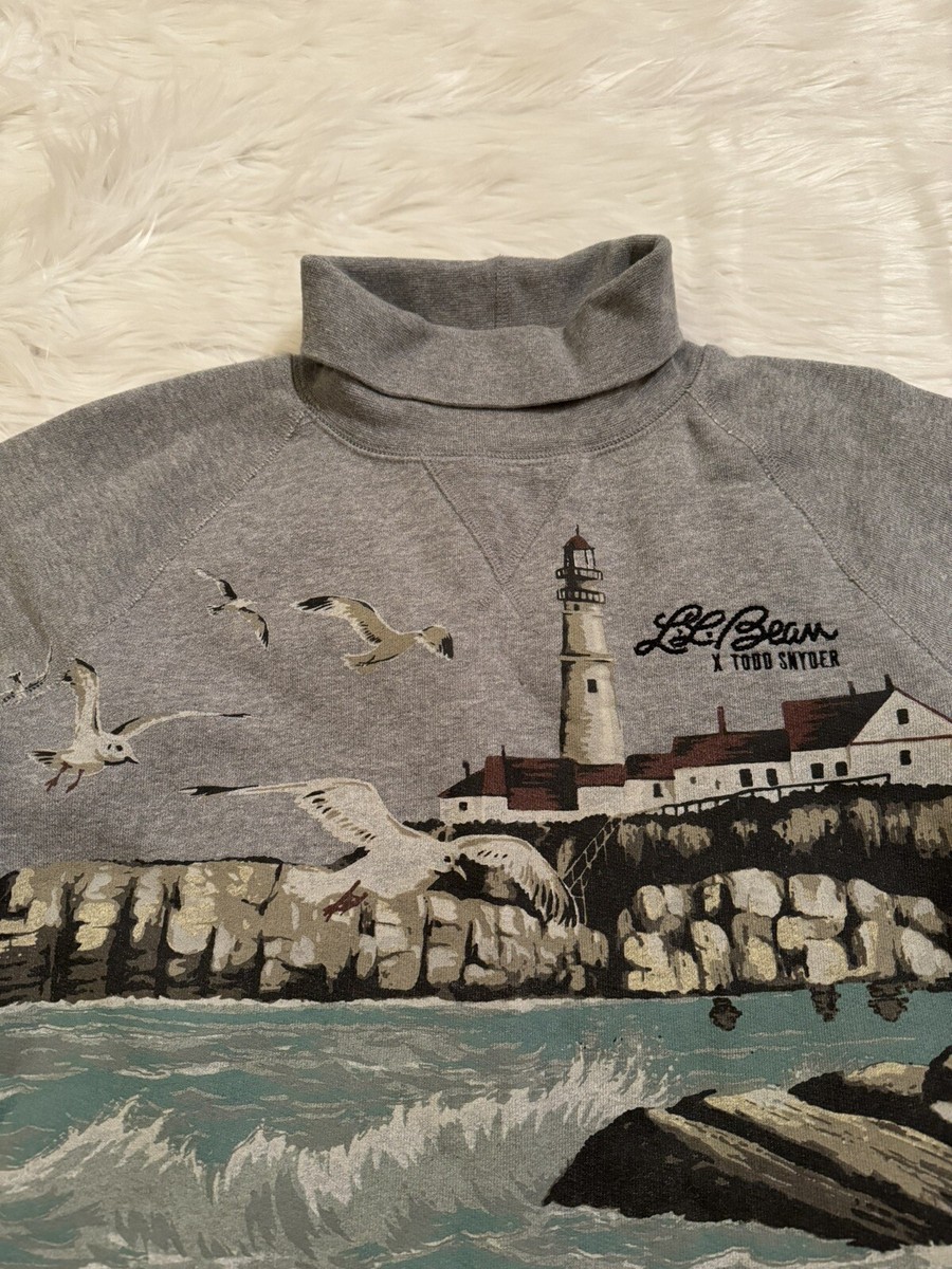 【SCENERITY】Turtleneck brushed sweatshirt LL Bean x Todd Snyder Scenic Turtleneck Sweatshirt Pullover