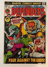 The Defenders #3, Marvel Comics Group 1972