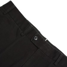 Hiltl NWOT Cotton Blend Chinos / Casual Pants Size 50 (34 US) Parma In Black