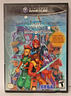 Phantasy Star Online Episode I Ii Plus Nintendo Gamecube W Instruction Book Ebay
