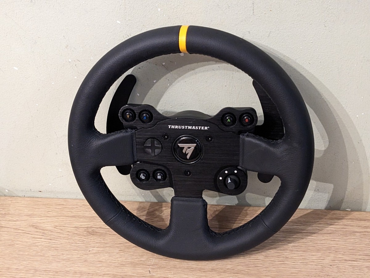 Thrustmaster Leather 28 GT wheel add-on for PS5 PS4 Xbox X S One