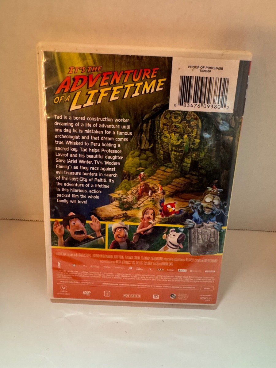 Tad: the Lost Explorer (DVD, 2012) 883476093802| eBay