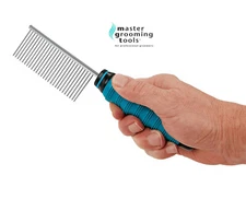 Master Grooming Tools 30-pin Comb Ergonomic Non-Slip Handle*DOG CAT PET GROOMING