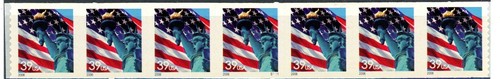 Lady Liberty 39 Cent S/A PNC7 PL S1111 D/C 10.25 MNH Scott's 3982 - Picture 2 of 2