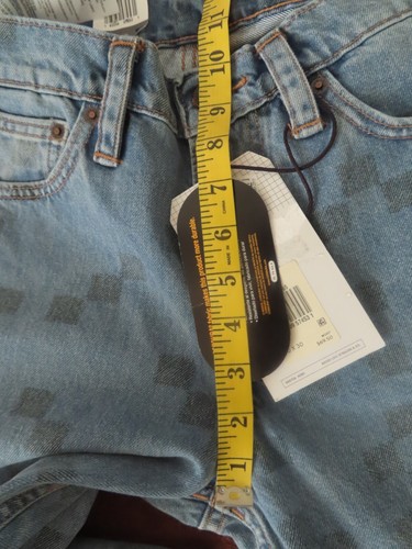 New Levis Strauss Men's 511 Slim Strong Blue Jeans Cordura Fabric 30x30 (31x30) - Picture 17 of 17