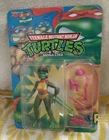 Teenage Mutant Ninja Turtles Mona Lisa Vintage 1992 Playmates Mint on Card TMNT