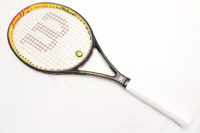 2004 WILSON PRO STAFF TOUR 95 HYPER CARBON TENNIS RACQUET (4 3/8) FROM COLLECTOR