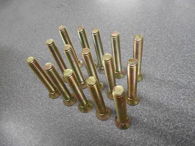 Plow Bolt 3/8'' x 2-1/2'' (LOT OF 15). Grade 5 Plow Bolts. New Old Stock!
