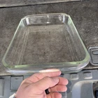 Vintage Pyrex Corning 233-N Clear Glass Casserole Baking Dish USA-33 x 23 x 5 cm