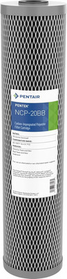 Pentair  NCP-20BB Big Blue Carbon Water Filter, 20-Inch, Whole House Non-Cellulo