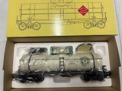 Aristocraft Heineken Single Dome Tank Car