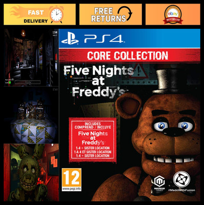 Five Nights at Freddy's Core Collection for PS4 - Horror Game Bundle, Thrilling