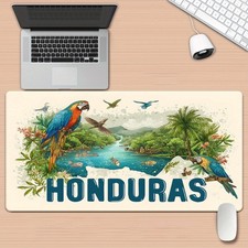 40 90cm XXL Large Mouse Pad - Non-Slip Rubber Base Desk Mat with Tropical Hondur
