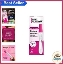 Pregnancy Test Sticks 2 Count Early Result 6 Days Sooner 99 Accurate Hormone