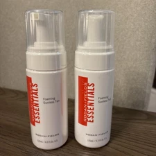 Lot Of 2 Rodan Fields Essentials Foaming Sunless Tan 4.2 Oz Each Sealed USA