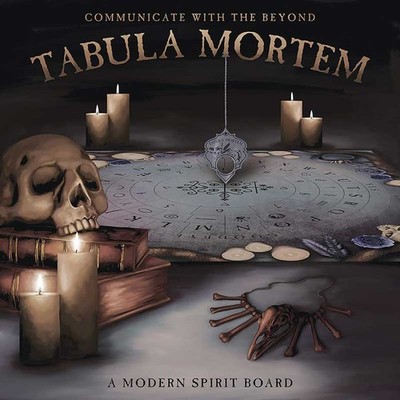 Tabula Mortem Spirit Board Planchette & Pendulum - Runes Theme