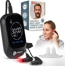 LifePro Red Light Therapy for Nose  Ears Nasal Infrared Device for Sinus Relief