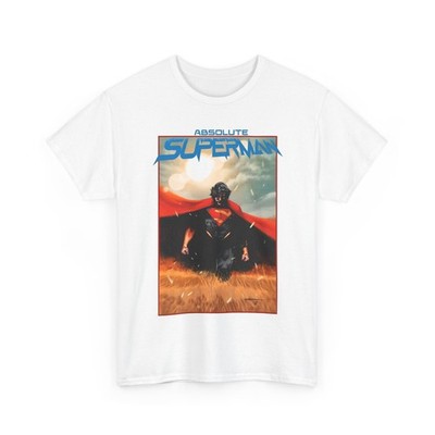Absolute Superman T-Shirt DC Comics Rafa Sandoval Art Krypton Vintage-Style Tee