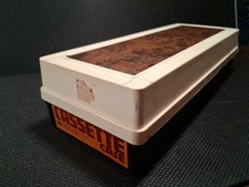 CASSETTE STORAGE CASE with Empty Cassette Cases Random Brands G C Plasti Plex