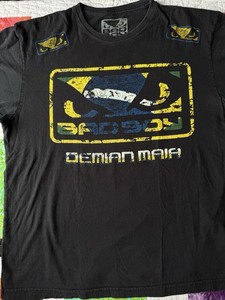 Bad Boy Demian Maia Pro Series UFC Walkout Shirt MMA Size Large Grande