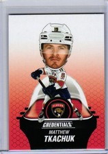 2024-25 Upper Deck Credentials #BH-MT Matthew Tkachuk Bobbleheads