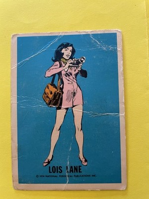 1974 Lois Lane Wonder Bread National Periodical Publications DC Comics Card