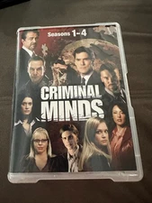 CRIMINAL MINDS Seasons 1 to 4 DVD SET  CBS TV SHOWS Joe Mantegna CRIME SERIES 