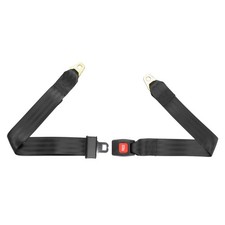 19501979 Vw Beetlething Rear Seat Lap Belt Black 150cm No Hardware