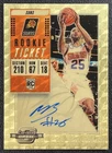 MIKAL BRIDGES 2018-19 CONTENDERS OPTIC #130 AUTO GOLD VINYL RC 1/1 *MISSING SN*