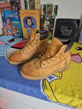 Womans Waterproof Timberland Wheat Brown Boots Size 5 VGC