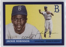 2020 Topps Archives 1955 Topps Purple 17/175 Jackie Robinson #25 HOF u5u