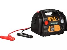 Halfords 6-in-1 12V DC Jump Starter Power Pack LED Torch & USB Port (AC Fault)
