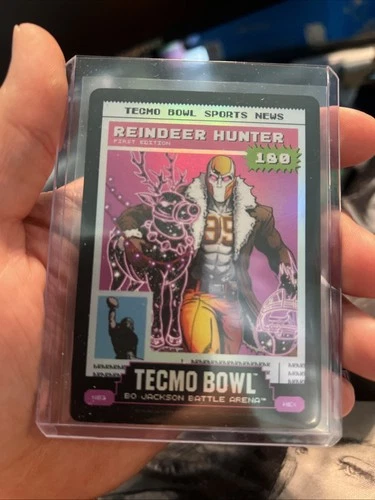 Bo Jackson Battle Arena Tecmo BowL Reindeer Hunter Myles Garrett HEX SECRET RARE