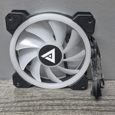 ZHANYU LED Computer Case PC Cooling Fan RGB Quiet PWM 3Pin 12V 120mm