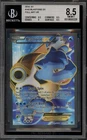 Pokemon Blastoise EX XY Full Art #142 SQUARE CUT BGS 8.5