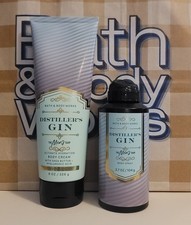 Bath Body Works Men's Collection DISTILLER'S GIN Body Cream Body Spray