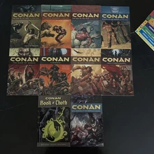 Conan Trade Paperbacks Volume Set 2-10, TPB Dark Horse Comics + Book of Thoth