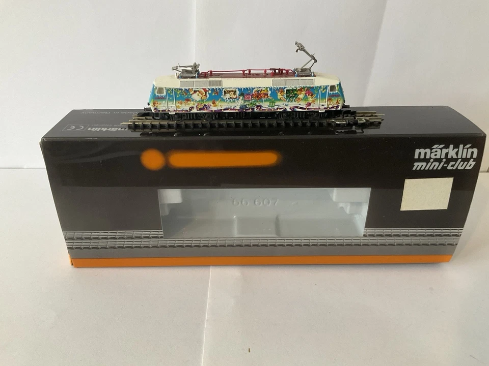 Marklin 88531 Z Scale BR 120 Xmas Locomotive DB 5 Pole Motor - Good Condition - Image 4 of 4