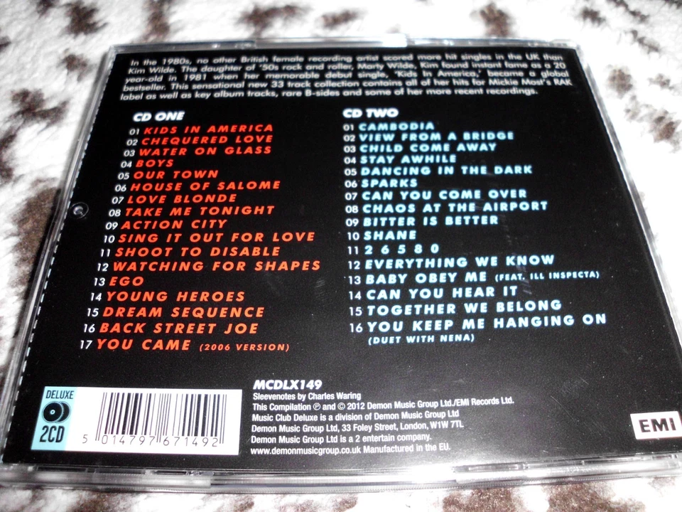 KIM WILDE - THE COLLECTION -  2 CD ALBUM - EMI / DEMON MUSIC GROUP LTD. - 2012 - Bild 2 von 4