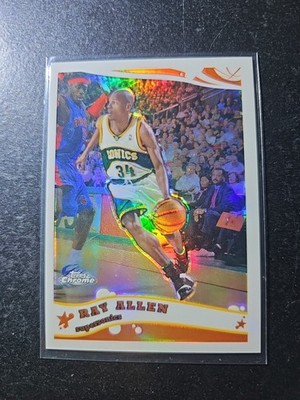 Ray Allen Topps Chrome 2005-06 Refractor /999 - Lesen