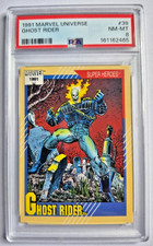 1991 Marvel Universe 39 Ghost Rider Near Mint to Mint PSA 8