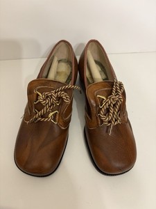 VTG 1960’s Kids Leather Shoes Size 12.5