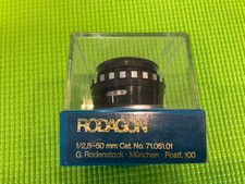 Rodenstock Rodagon 50mm f/2.8Enlarging Lens w/ Lens Board Clean Optics Germany