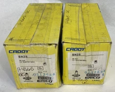 Lot of (200) Erico Caddy SN25 1/4" Electro Galv. Threaded Rod Speed Nut 