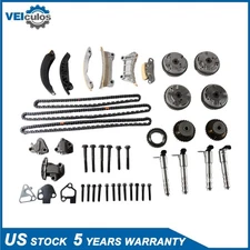 Timing Chain Kit VVT Solenoid For Chevy Impala Malibu GMC Cadillac Pontiac Buick