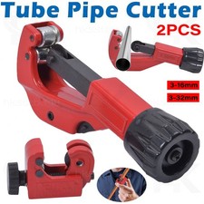 2X Metal Tube Cutter Set Mini Pipe Cutter Tool for Cutting Copper Alu PVC 3-32mm