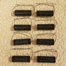 '58 Beaver NOS Cornell Dubilier BR 500-25 Electrolytic Capacitor 25v 500 MFD UF